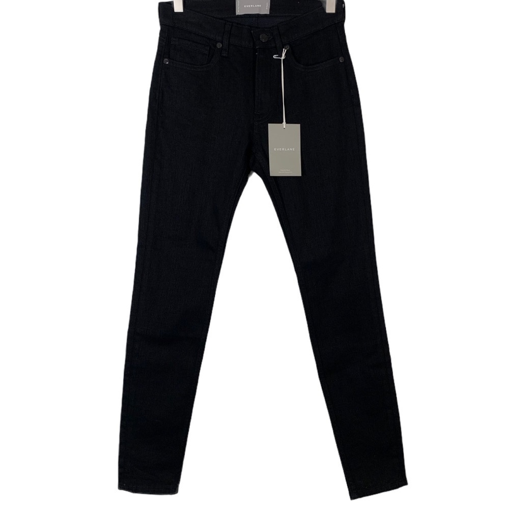 Everlane Mid Rise Skinny Jeans Size 24 - Picture 2 of 4